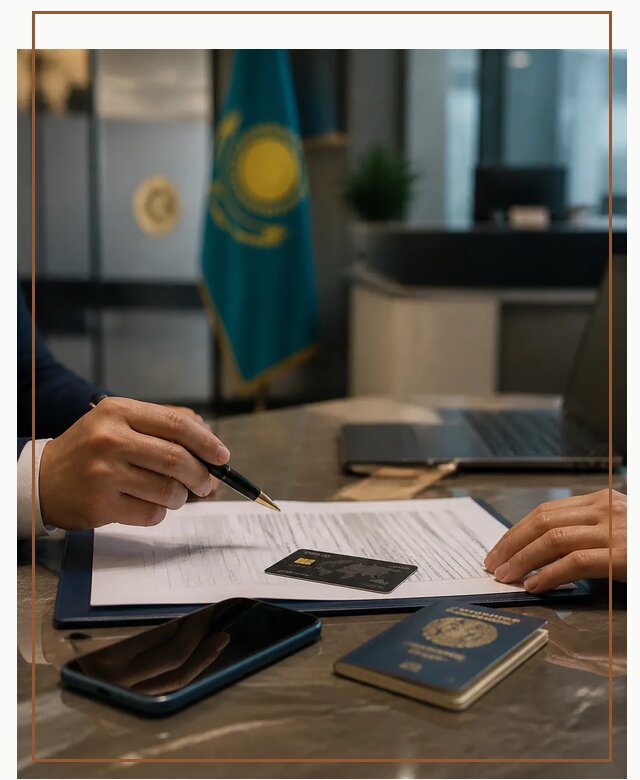 Открытие счета и банковской карты в Казахстане в Кирове